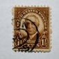 U.S. Cat. # 684 -1930 Harding 1-1/2c brown