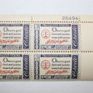 U.S. #1139 - Plate Block - 1960 4c American Credo, G. Washington