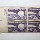 U.S. #1173 - Plate Block - 1960 4c Echo I - Communications for Peace