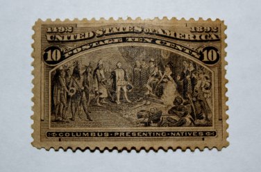 2-U.S. Cat. # 237 - 1892 2c Washington Caps - both