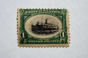 U.S. Cat. # 294 - 1901 1c Fast Lake Navigation