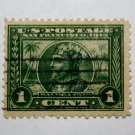 U.S. # 397 - 1913 1c Balboa perf 12 green