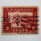 U.S. # 398 - 1913 2c Panama Canal carmine