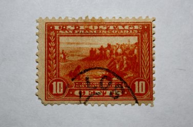 2-U.S. # 400 - 1913 10c San Francisco Bay