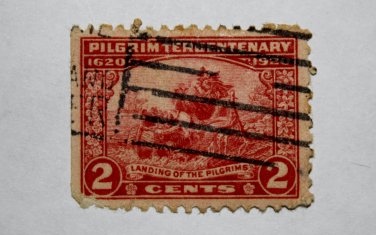 U.S. # 549 - 1920 2c Landing of the Pilgrims