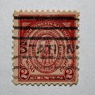 U.S. Cat. # 682 - 1930 2c Seal of Massachusetts Bay Colony