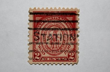 U.S. Cat. # 682 - 1930 2c Seal of Massachusetts Bay Colony