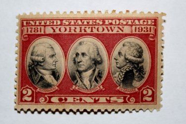 U.S. Cat. # 703 - 1931 2c Yorktown Issue