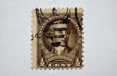 U.S. Cat. # 704 - 1932 1/2c Washington by Chas. W. Peale
