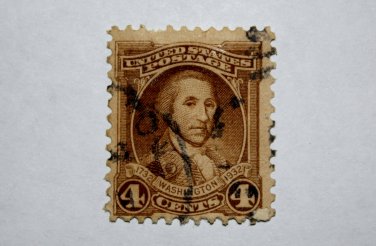 U.S. Cat. # 709 - 1932 4c Washington by Charles P. Polk