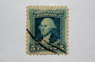 U.S. Cat. # 710 - 1932 5c Washington by Chas. W. Peale