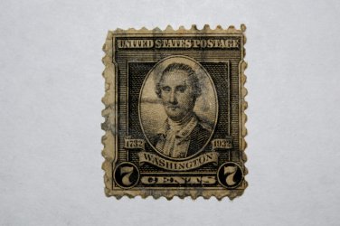 U.S. Cat. # 712 - 1932 7c Washington by John Trumbull