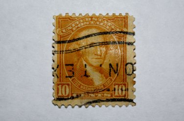 U.S. Cat. # 715 - 1932 10c Washington by Gilbert Stuart