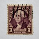 U.S. Cat. # 720 - 1932 Washington 3c deep violet