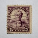 U.S. Cat. # 725 - 1932 3c Daniel Webster