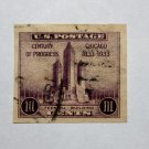 U.S. Cat. # 731a - 1933 Imp w/o gum 3c violet