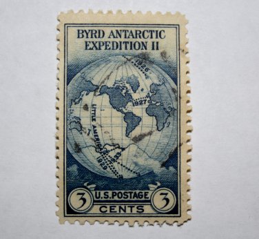 U.S. Cat. # 733 - 1933 3c Byrd Antarctic Expedition