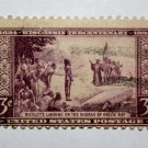 U.S. Cat. # 739 - 1934 3c Wisconsin Tercentenary