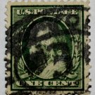 U.S. Cat. # 331 - 1908 1c Franklin, DL Wmrk