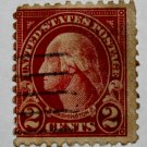 2-U.S. Cat. # 554 - 1923 2c Washington carmine