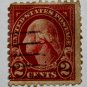 2-U.S. Cat. # 554 - 1923 2c Washington carmine