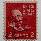 U.S. Cat. # 806 - 1938 2c John Adams, single