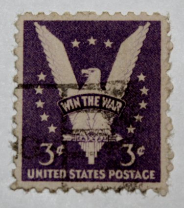U.S. Cat. # 905 - 1942 3c Win the War