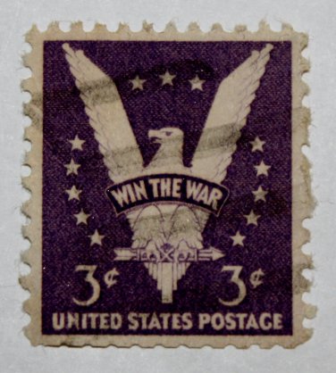 2-U.S. Cat. # 905 - 1942 3c Win the War
