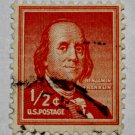 U.S. Cat. # 1030 - 1958 1/2c Benjamin Franklin