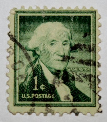 U.S. Cat. # 1031 - 1956 1c George Washington