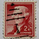 3-U.S. Cat. # 1033 - 1954 2c Thomas Jefferson