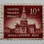 U.S. Cat. # 1044 - 1956 10c Independence Hall