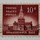 2-U.S. Cat. # 1044 - 1956 10c Independence Hall