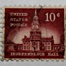 3-U.S. Cat. # 1044 - 1956 10c Independence Hall