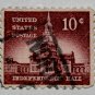 4-U.S. Cat. # 1044 - 1956 10c Independence Hall