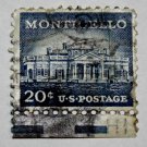 7-U.S. Cat. # 1047 - 1956 20c Monticello