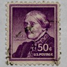 U.S. Cat. # 1051 - 1958 50c Susan B. Anthony