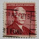 2-U.S. Cat. # 1072 - 1955 3c Andrew W. Mellon