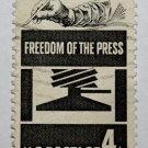 U.S. Cat. # 1119 - 1958 4c Freedom of Press