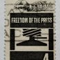3-U.S. Cat. # 1119 - 1958 4c Freedom of Press