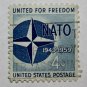 U.S. Cat. # 1127 - 1959 4c Nato