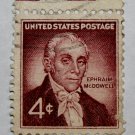 U.S. Cat. # 1138 - 1959 4c Dr. Ephraim McDowell