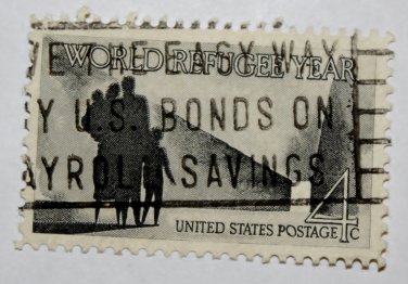 5-U.S. Cat. # 1149 - 1960 4c World Refugee Year