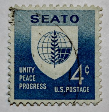 U.S. Cat. # 1151 - 1960 4c Seato