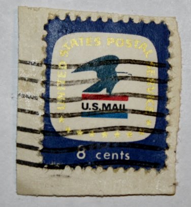 U.S. Cat. # 1396 - 1971 8c U.S. Postal Service Emblem