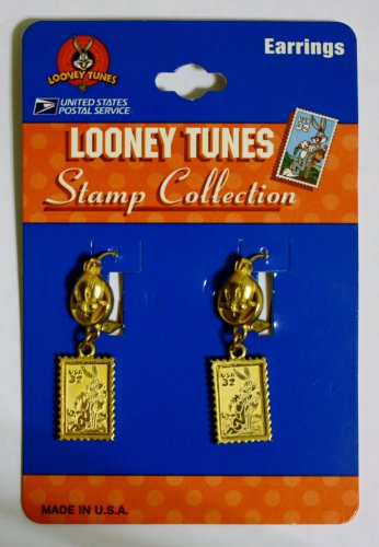 Looney Tunes Stamp Collection Earings