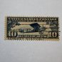 U.S. Cat. # C10 - 1927 10c Lindbergh Iss dk blue