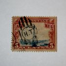 U.S. Cat. # C11 - 1928 5c Beacon on Rocky Mountains