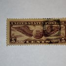 U.S. Cat. # C12 - 1930 5c Winged Globe Flat Plate Perf 11