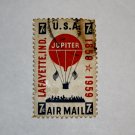 U.S. Cat. # C54 -1959 7c Balloon Jupiter